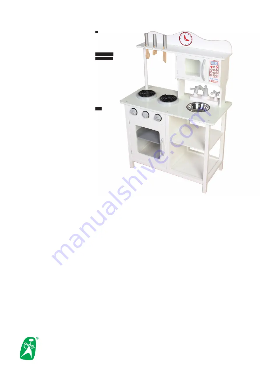 krakpol White Classic Kitchen 102/246107 Assembly Instruction Download Page 1