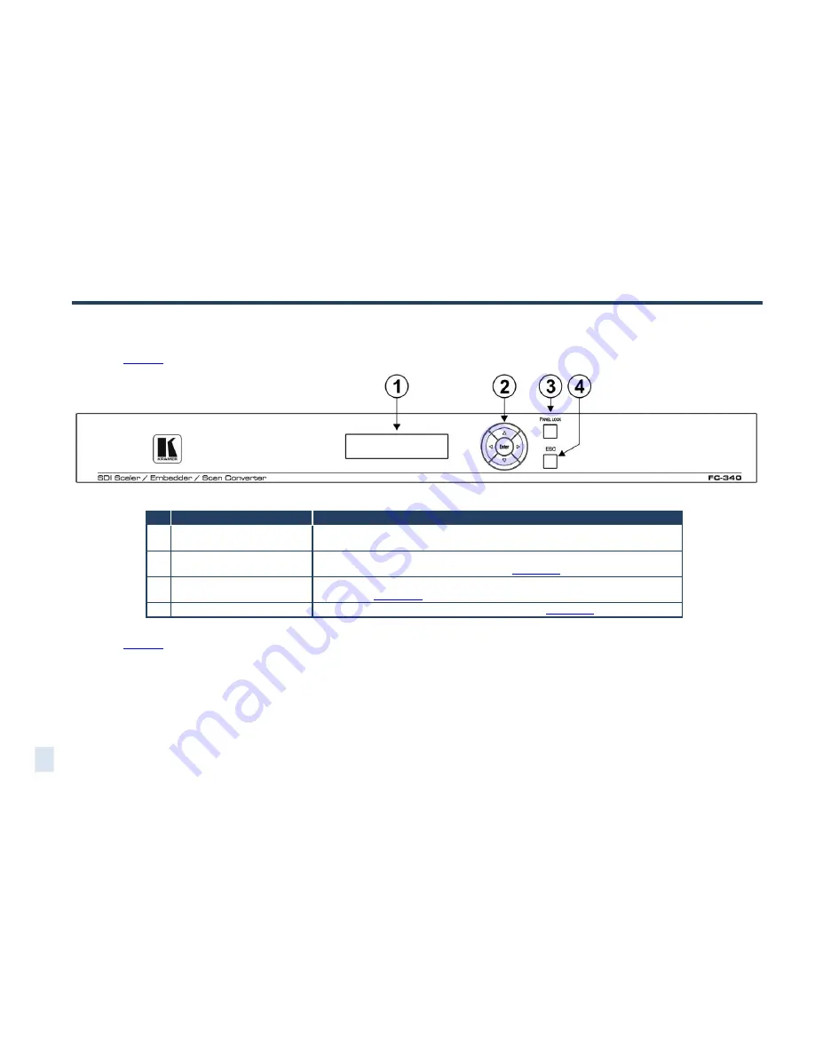 Kramer FC-340 User Manual Download Page 8