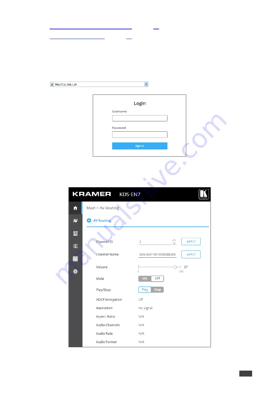 Kramer KDS-DEC7 Скачать руководство пользователя страница 23