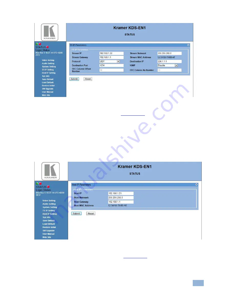 Kramer KDS-EN1 User Manual Download Page 26