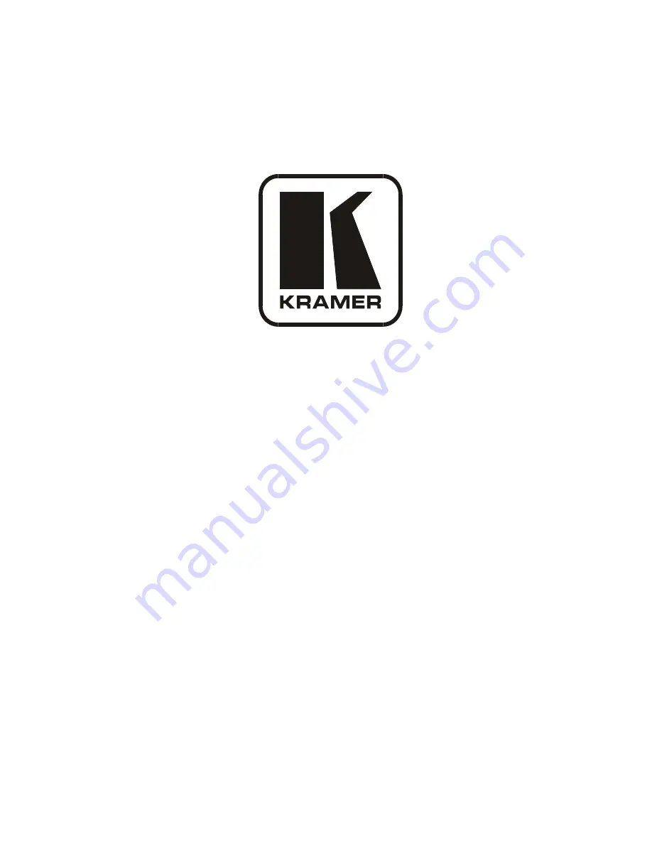 Kramer TOOLS TP-104 User Manual Download Page 1