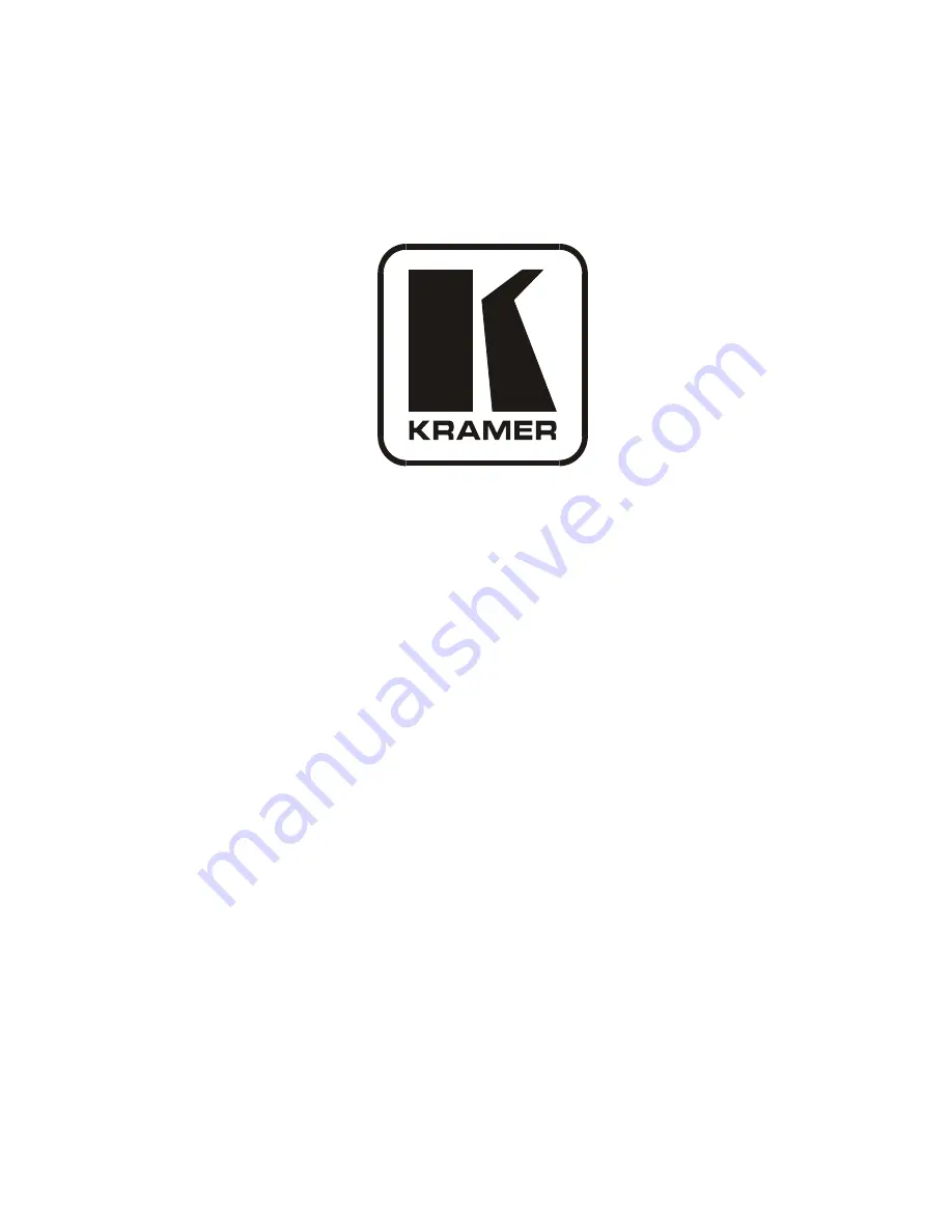 Kramer TP-210 User Manual Download Page 1