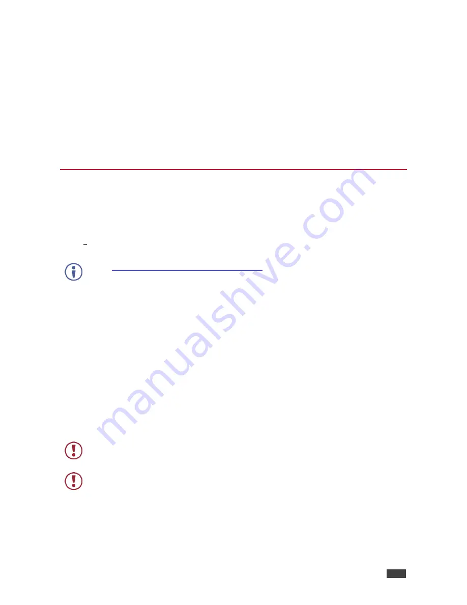 Kramer UTBUS-1XL User Manual Download Page 3