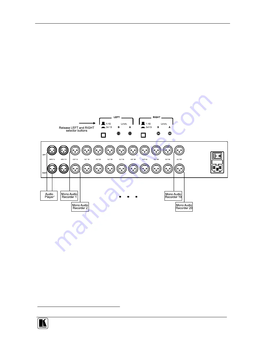 Kramer VM-1120 User Manual Download Page 9