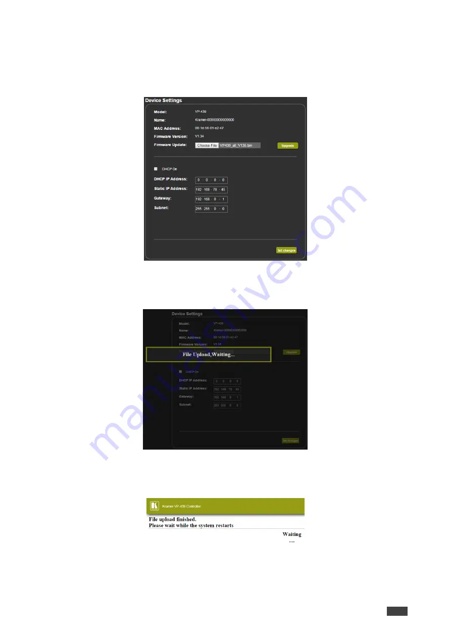 Kramer VP-439 User Manual Download Page 19