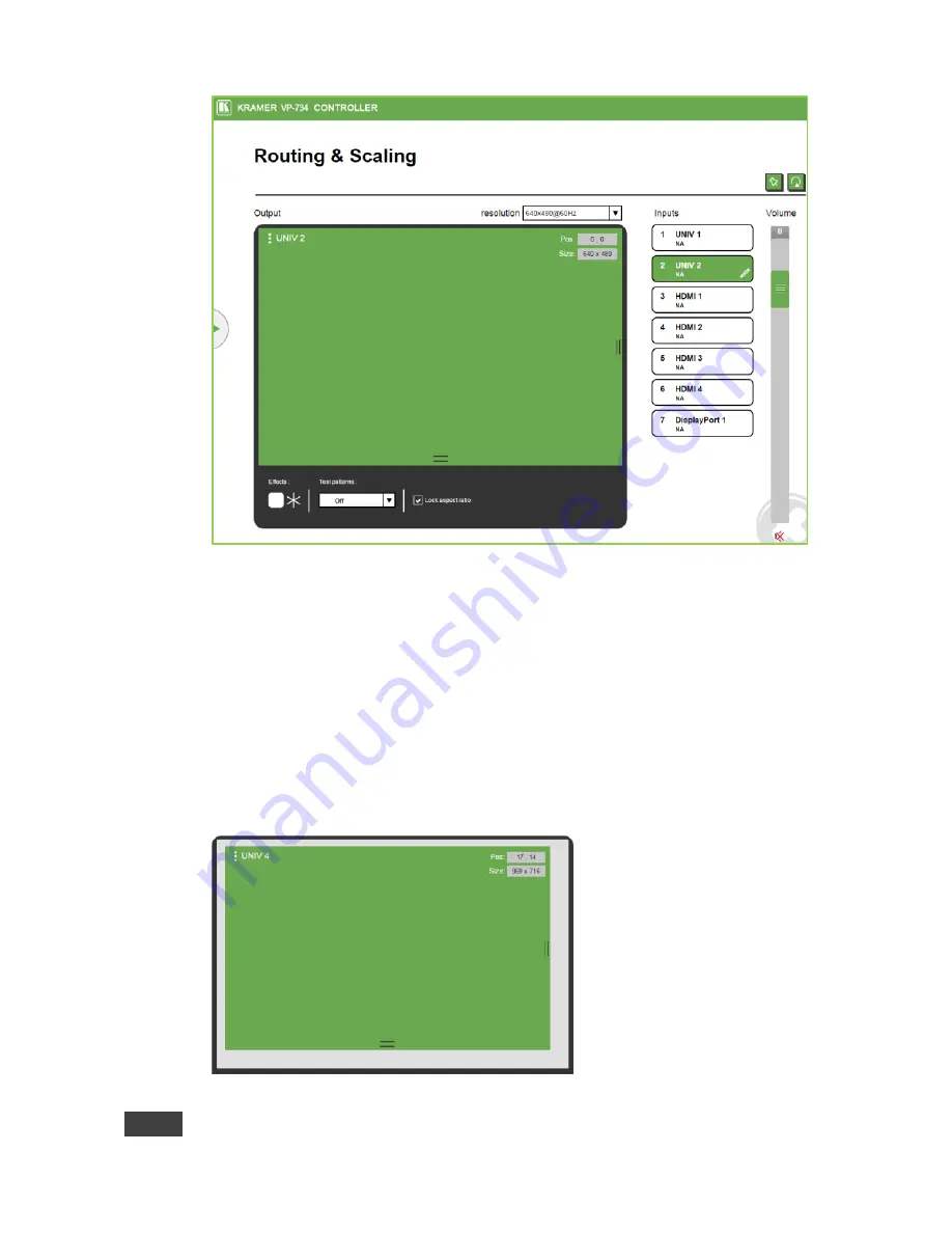 Kramer VP-734 User Manual Download Page 45