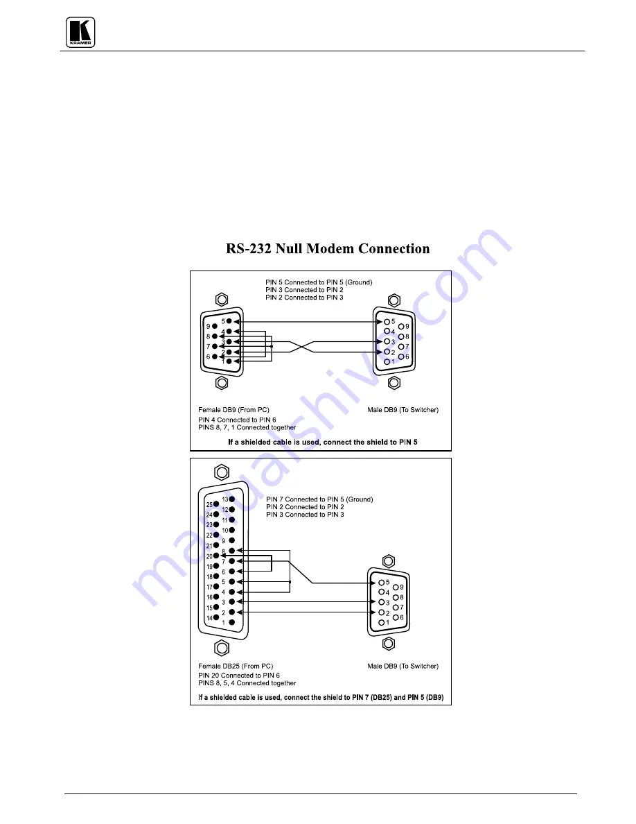 Kramer VS-1001xlm User Manual Download Page 8