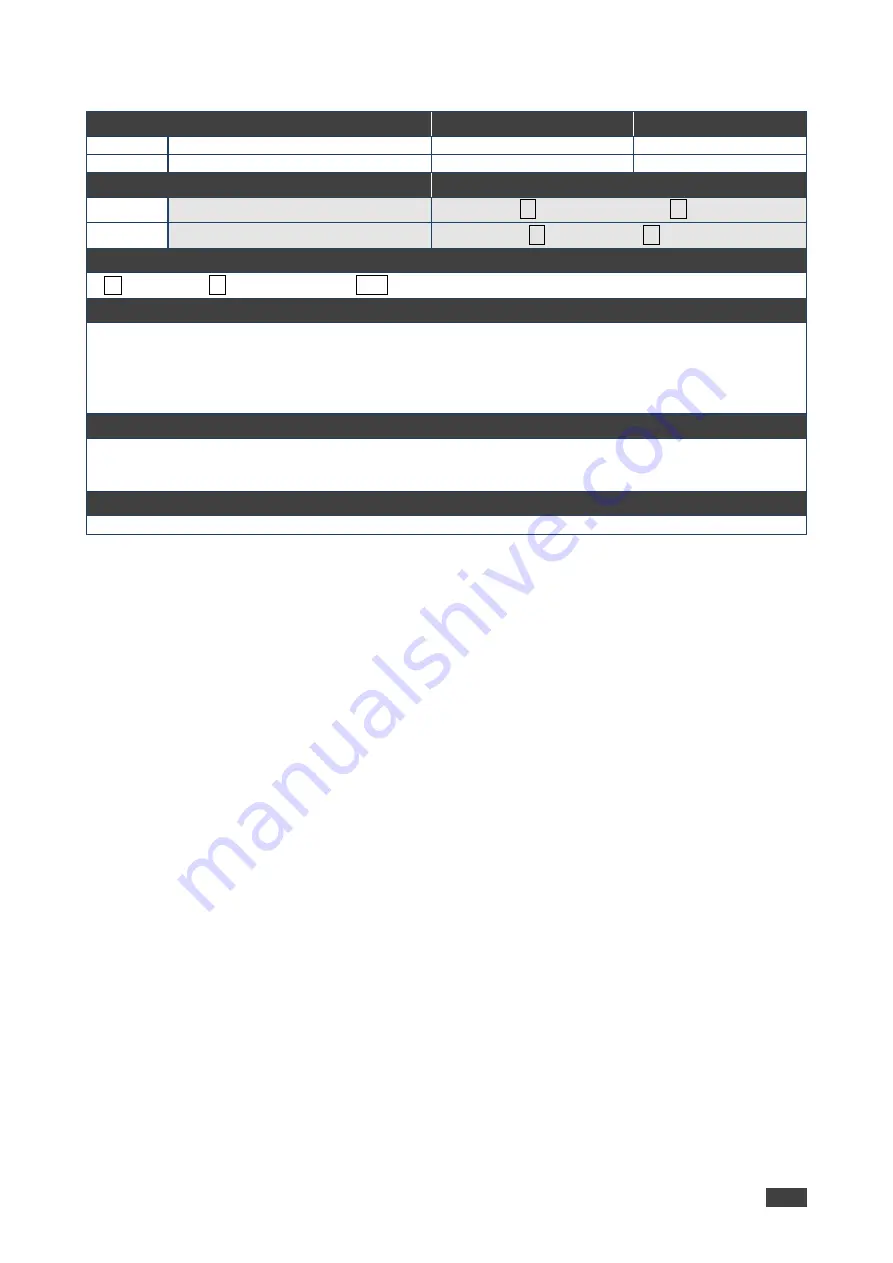 Kramer VS-88DT User Manual Download Page 57