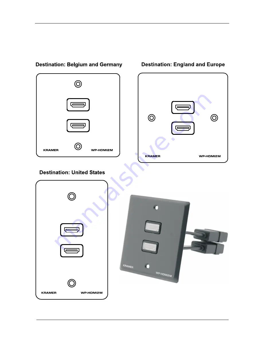 Kramer W-HDMI User Manual Download Page 6