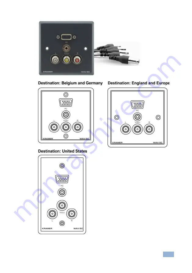 Kramer WAV-1R User Manual Download Page 7