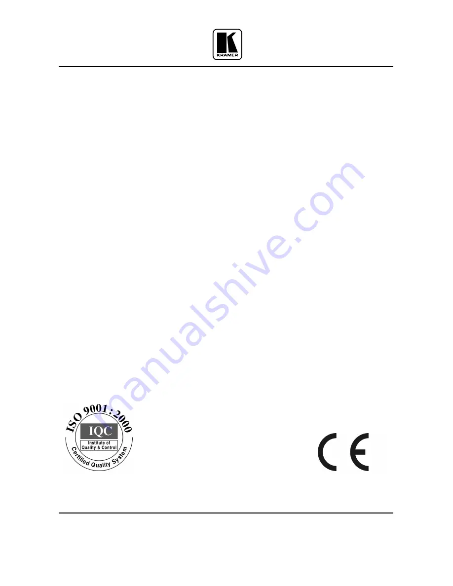 Kramer WP-210E User Manual Download Page 14