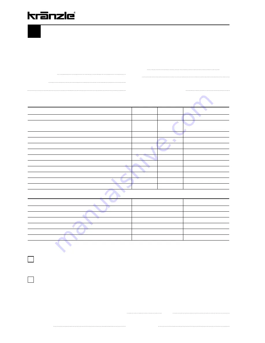 Kranzle 122 Silent Operating Manual Download Page 38