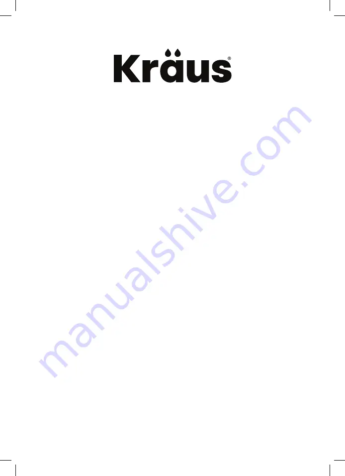 Kraus Ramu KBF-1221GM Manual Download Page 1