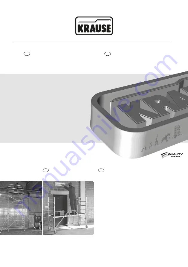 KRAUSE ProTec XS Instructions For Assembly Download Page 1