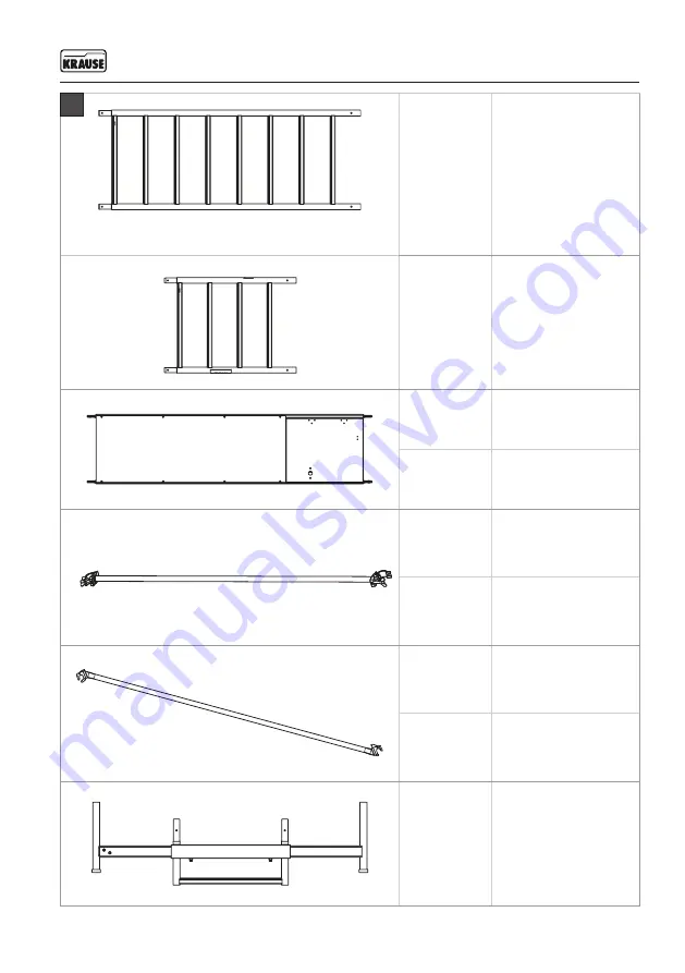 KRAUSE STABILO Professional 100 Assembly Instructions And User'S Manual Download Page 110