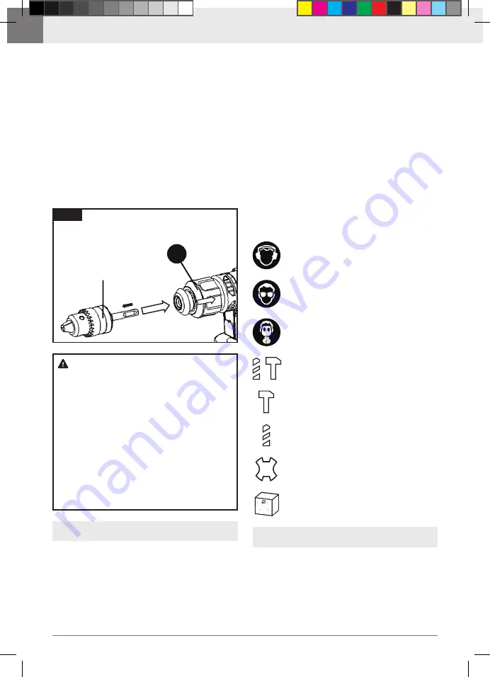 KRAUSMANN SDS-PLUS 9851 Operation Manual Download Page 18