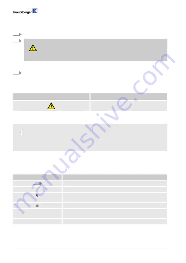 Krautzberger KS 5 Operating Instructions Manual Download Page 8