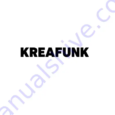 KREAFUNK aBEAT Operation Manual Download Page 32