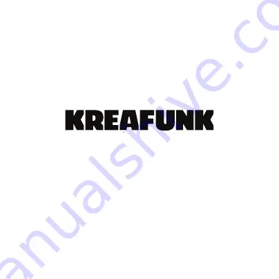 KREAFUNK aJAZZ Operation Manual Download Page 36