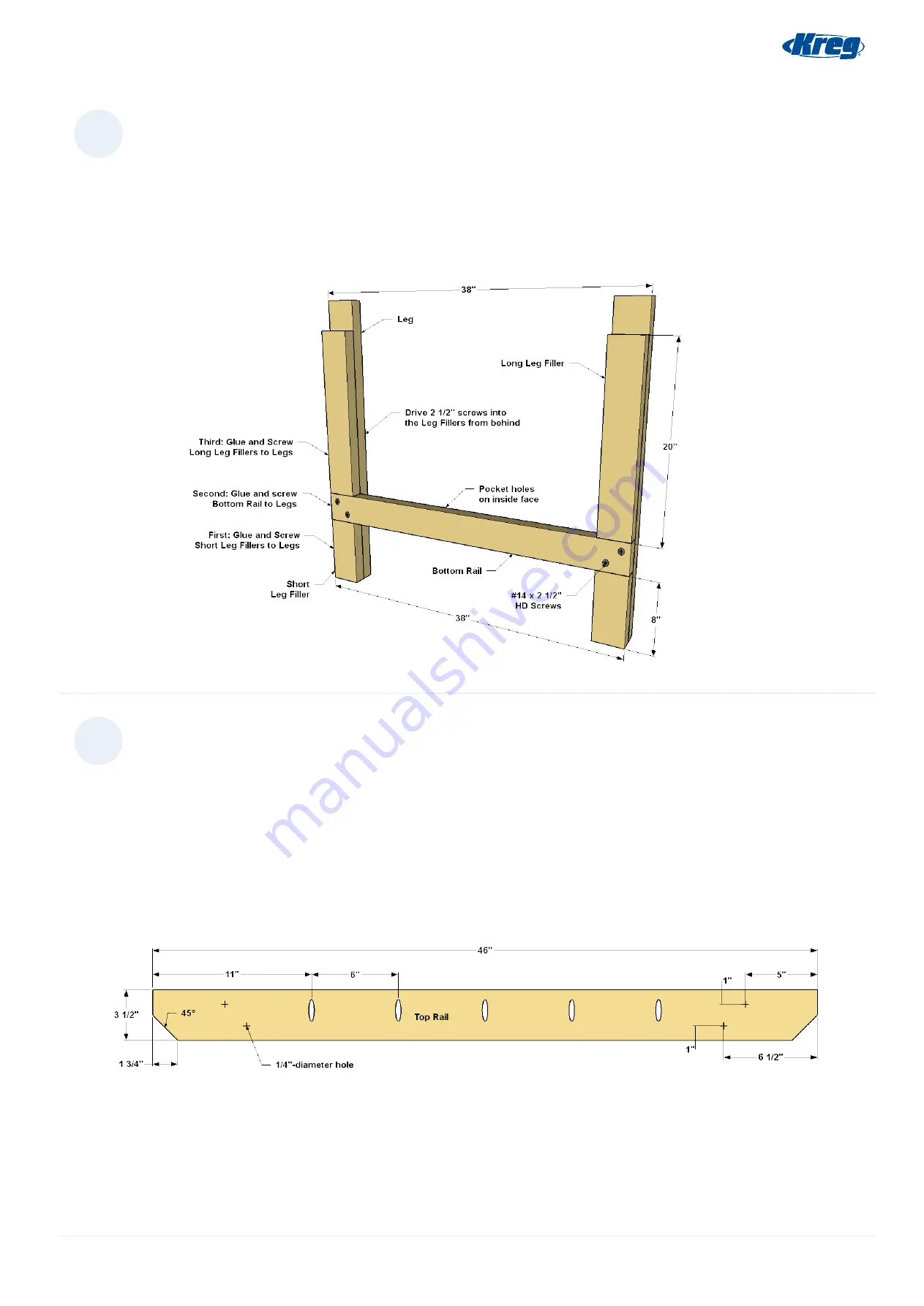 Kreg DIY Workbench Quick Start Manual Download Page 5