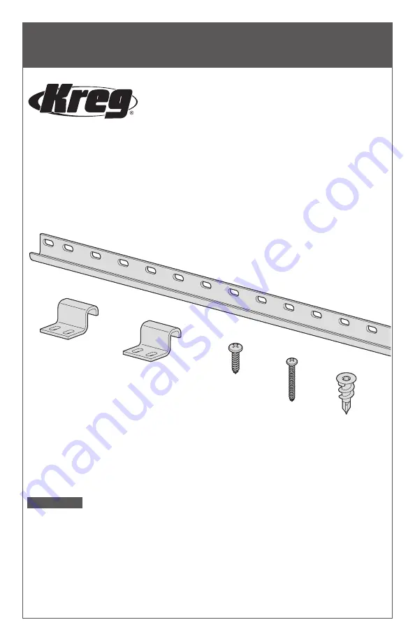 Kreg KCS-100 Owner'S Manual Download Page 17