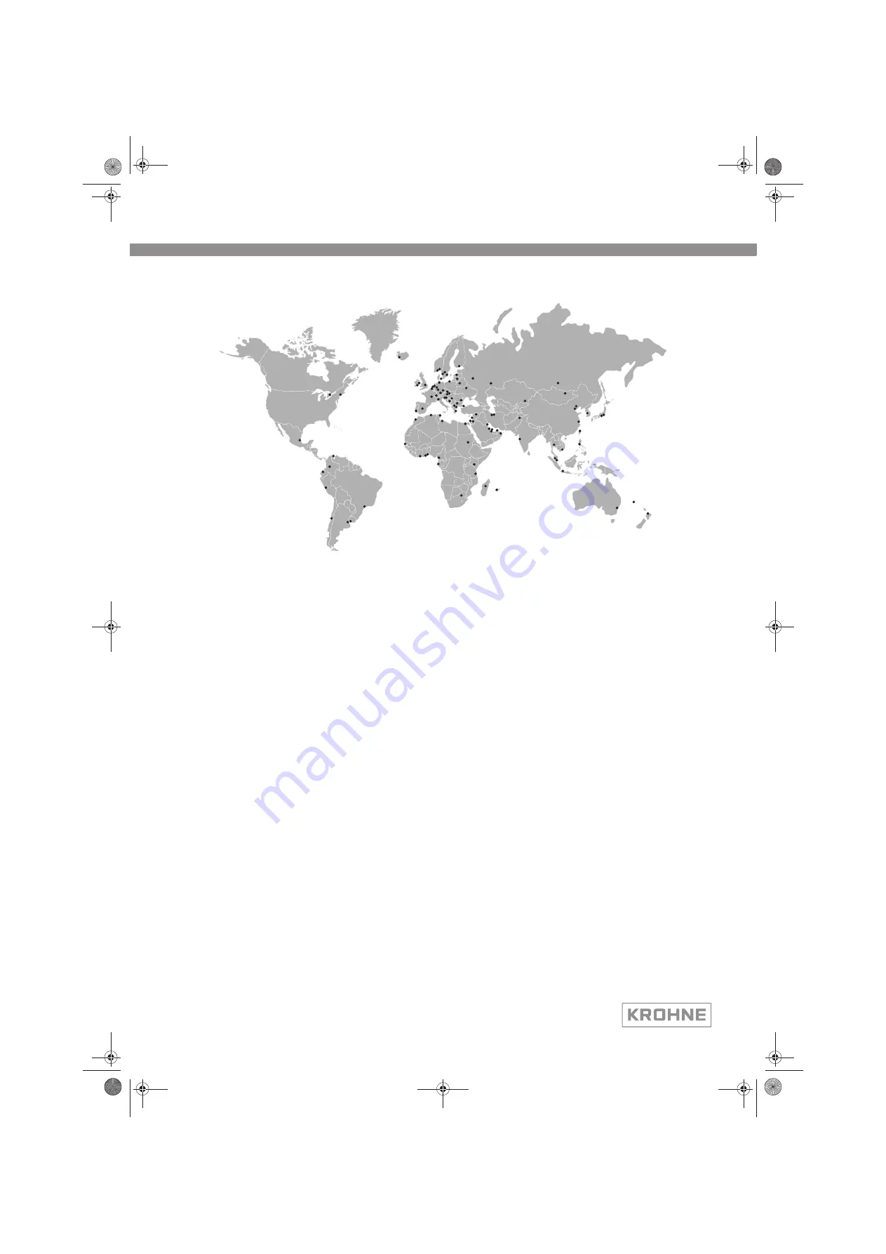 KROHNE OPTIMASS 6000 Handbook Download Page 60