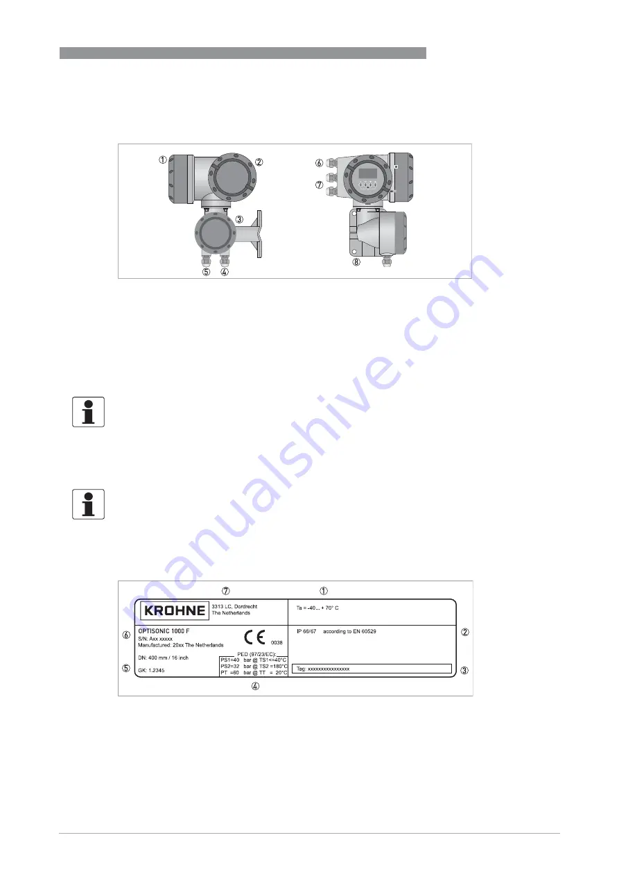 KROHNE OPTISONIC 1400 Скачать руководство пользователя страница 7