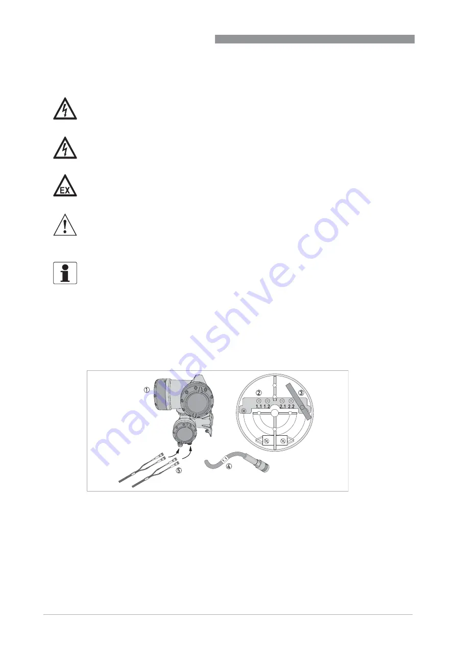 KROHNE OPTISONIC 8300 Quick Start Manual Download Page 16