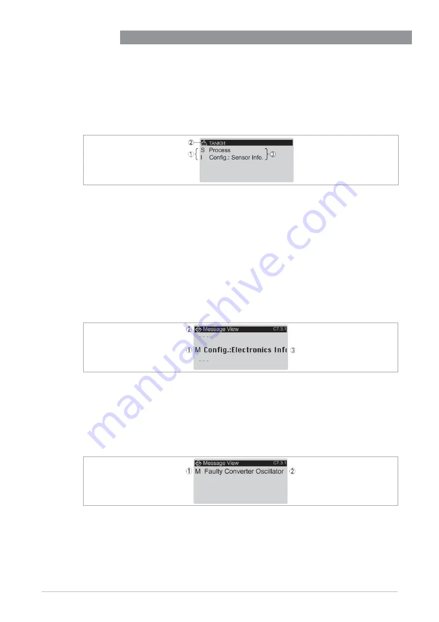 KROHNE OPTIWAVE-M 7400 C Short Manual Download Page 66