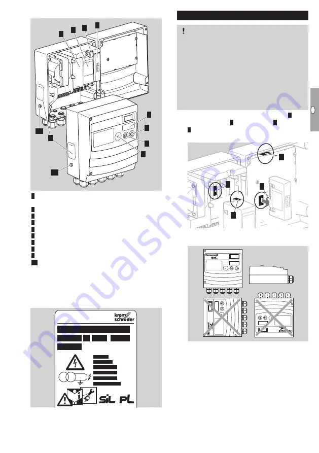 Krom Schroder BCU 46 Series Operating Instructions Manual Download Page 3