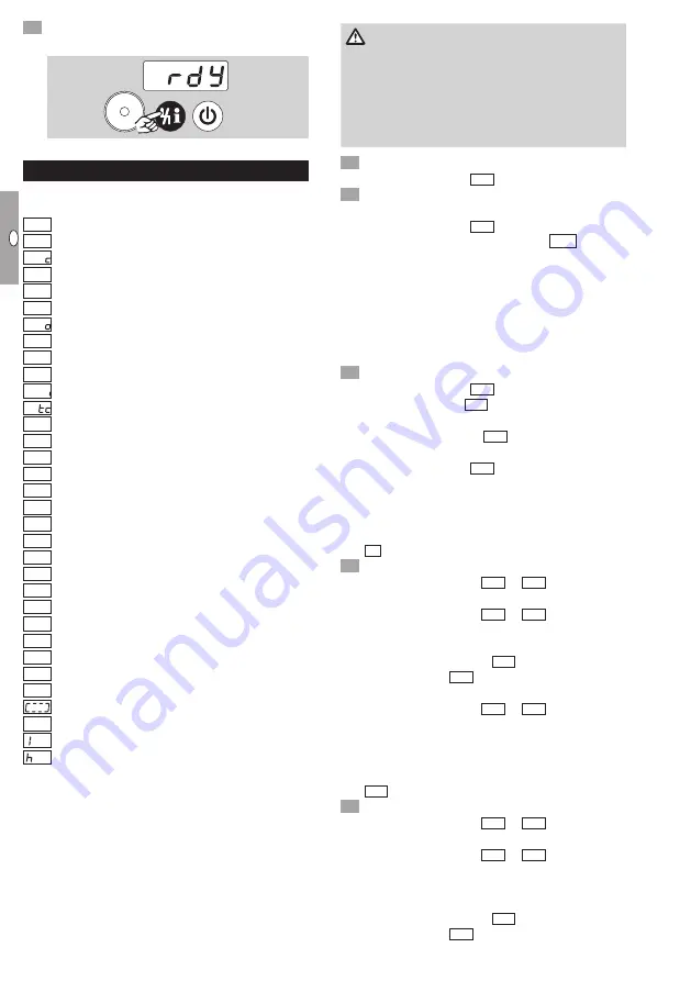 Krom Schroder BCU 46 Series Operating Instructions Manual Download Page 14