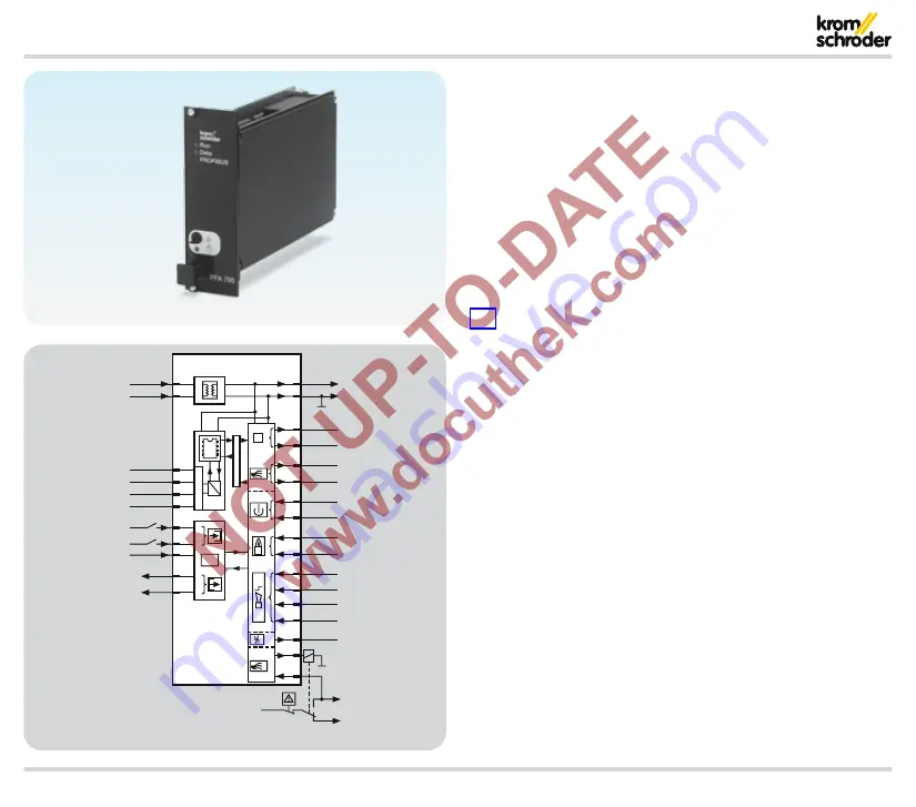 Krom Schroder PFU 780 Technical Information Download Page 59