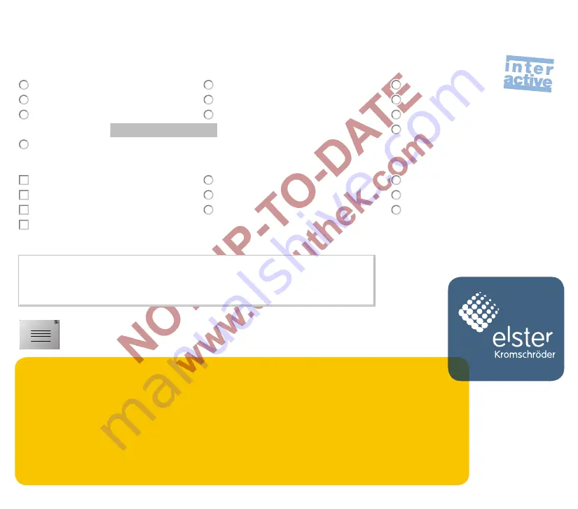 Krom Schroder PFU 780 Technical Information Download Page 70