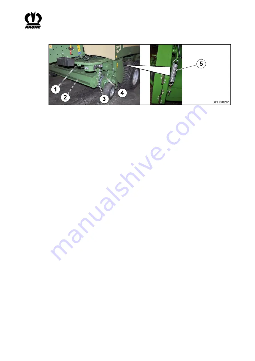 Krone 870 HDP Original Operating Instructions Download Page 63