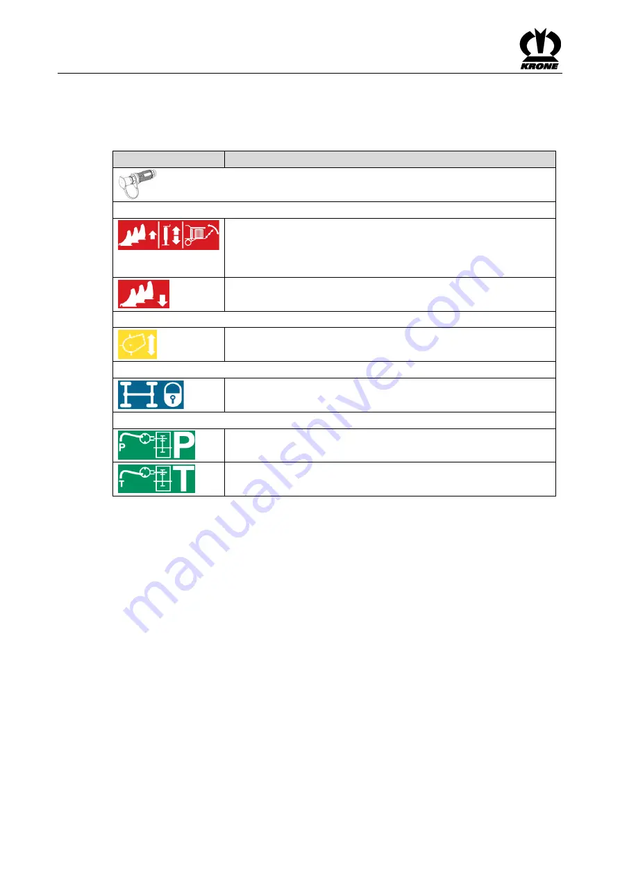 Krone 870 HDP Original Operating Instructions Download Page 80