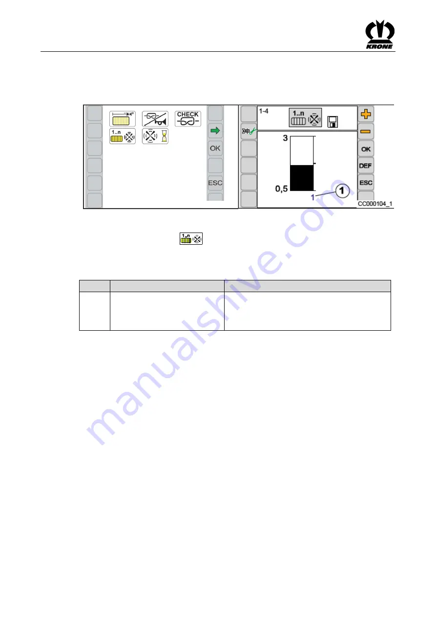 Krone 870 HDP Original Operating Instructions Download Page 170