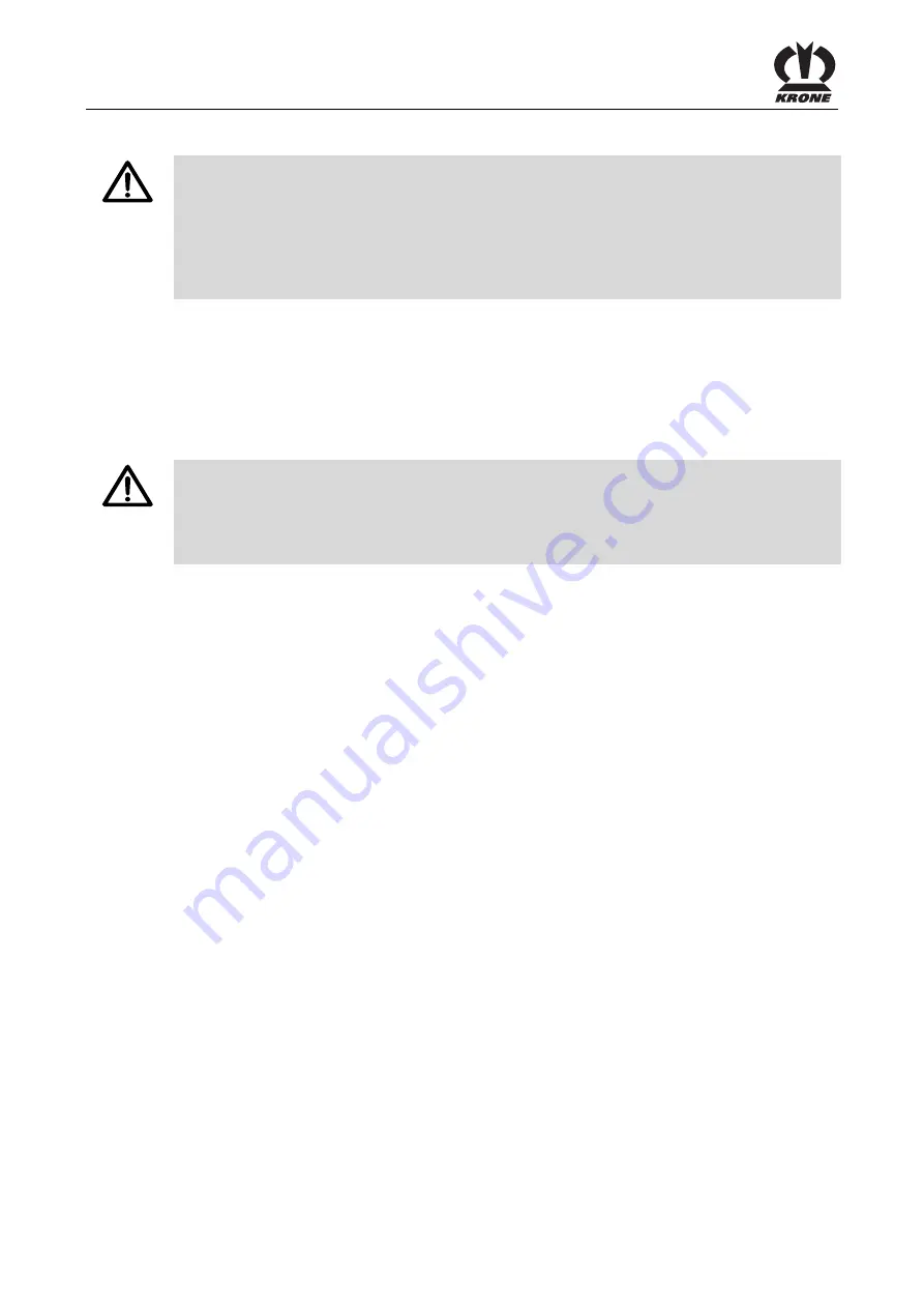 Krone AX 250 D Original Operating Instruction Download Page 32