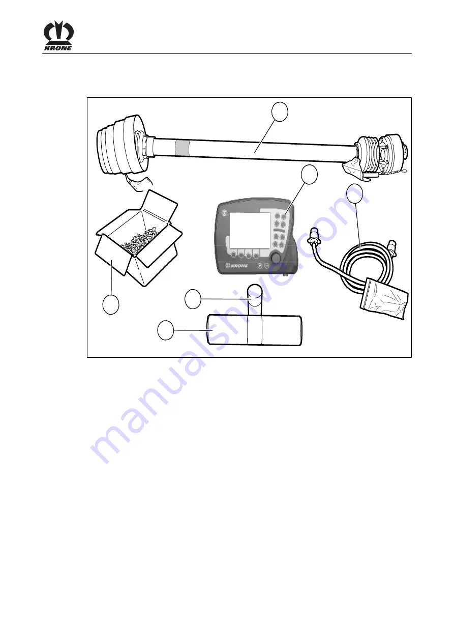 Krone AX 250 D Original Operating Instruction Download Page 63