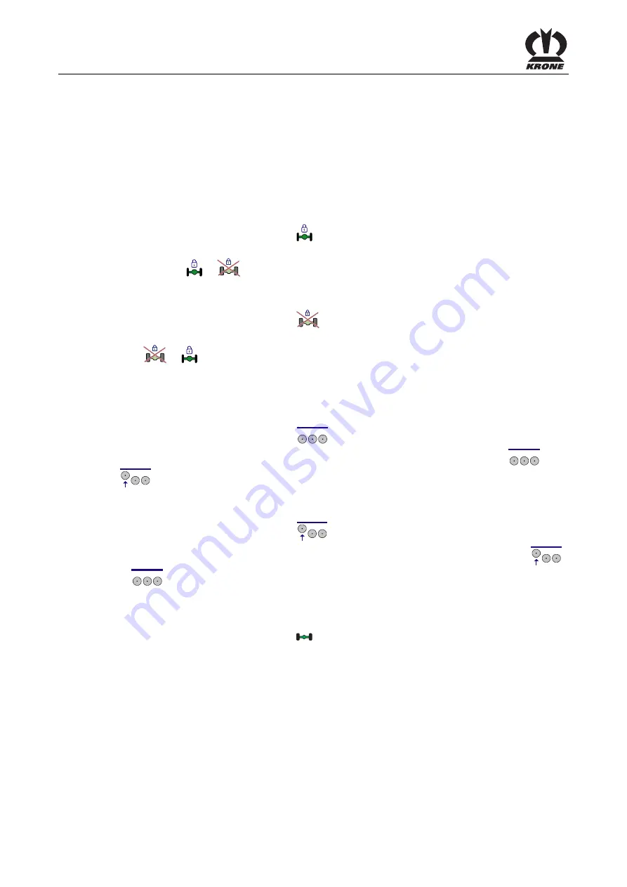 Krone AX 250 D Original Operating Instruction Download Page 158