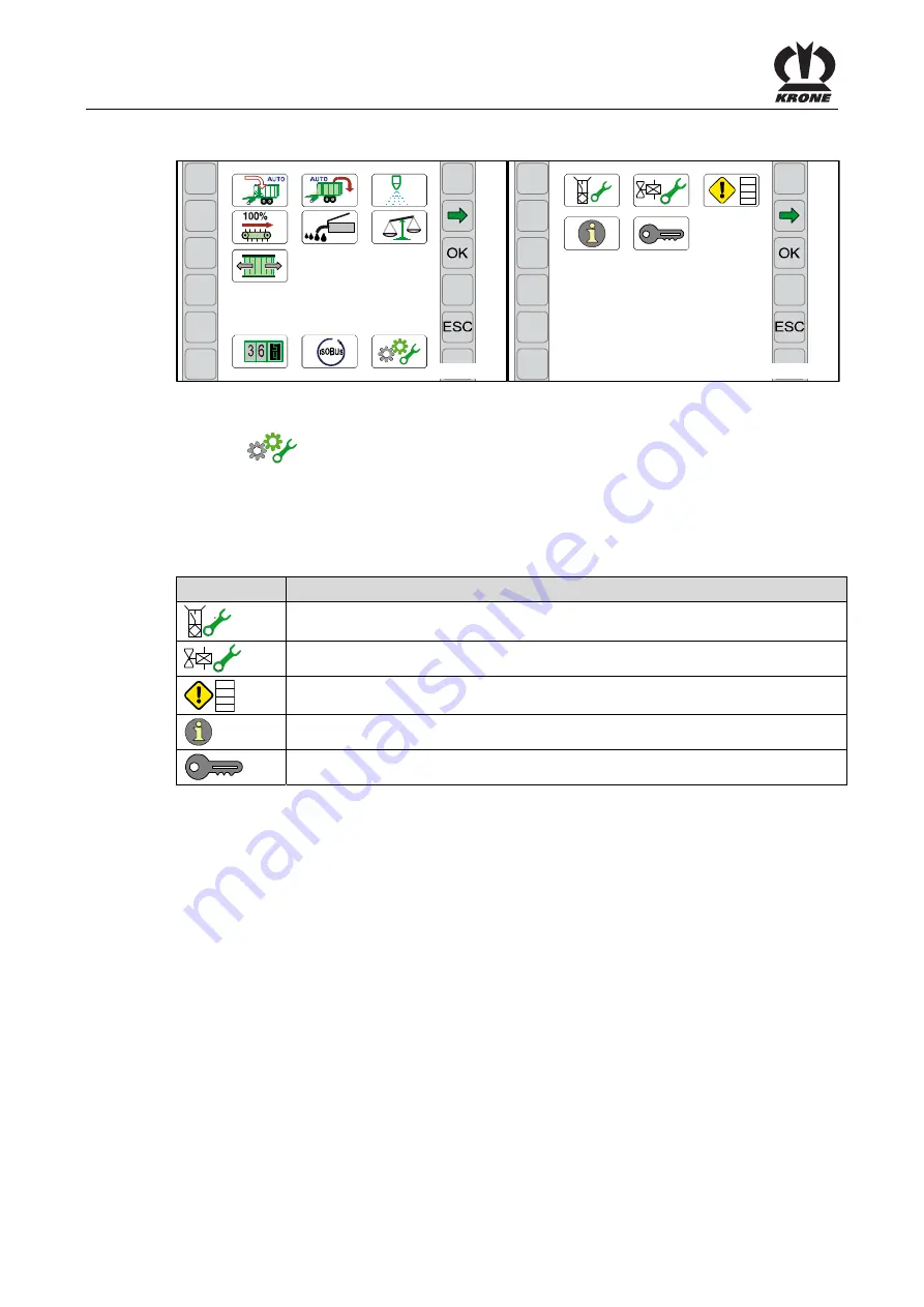 Krone AX 250 D Original Operating Instruction Download Page 224