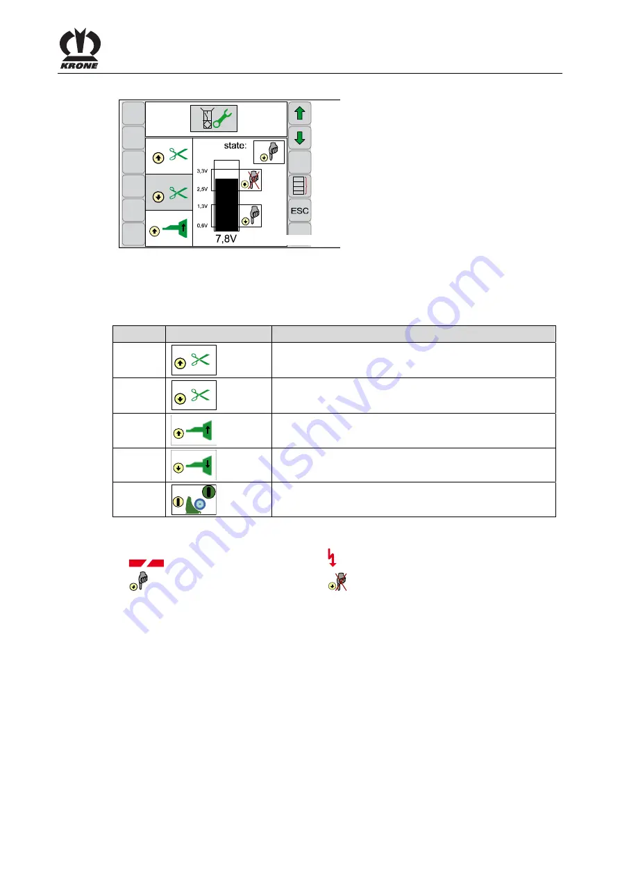 Krone AX 250 D Original Operating Instruction Download Page 229