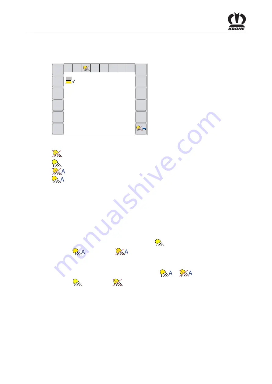 Krone AX 250 D Original Operating Instruction Download Page 258