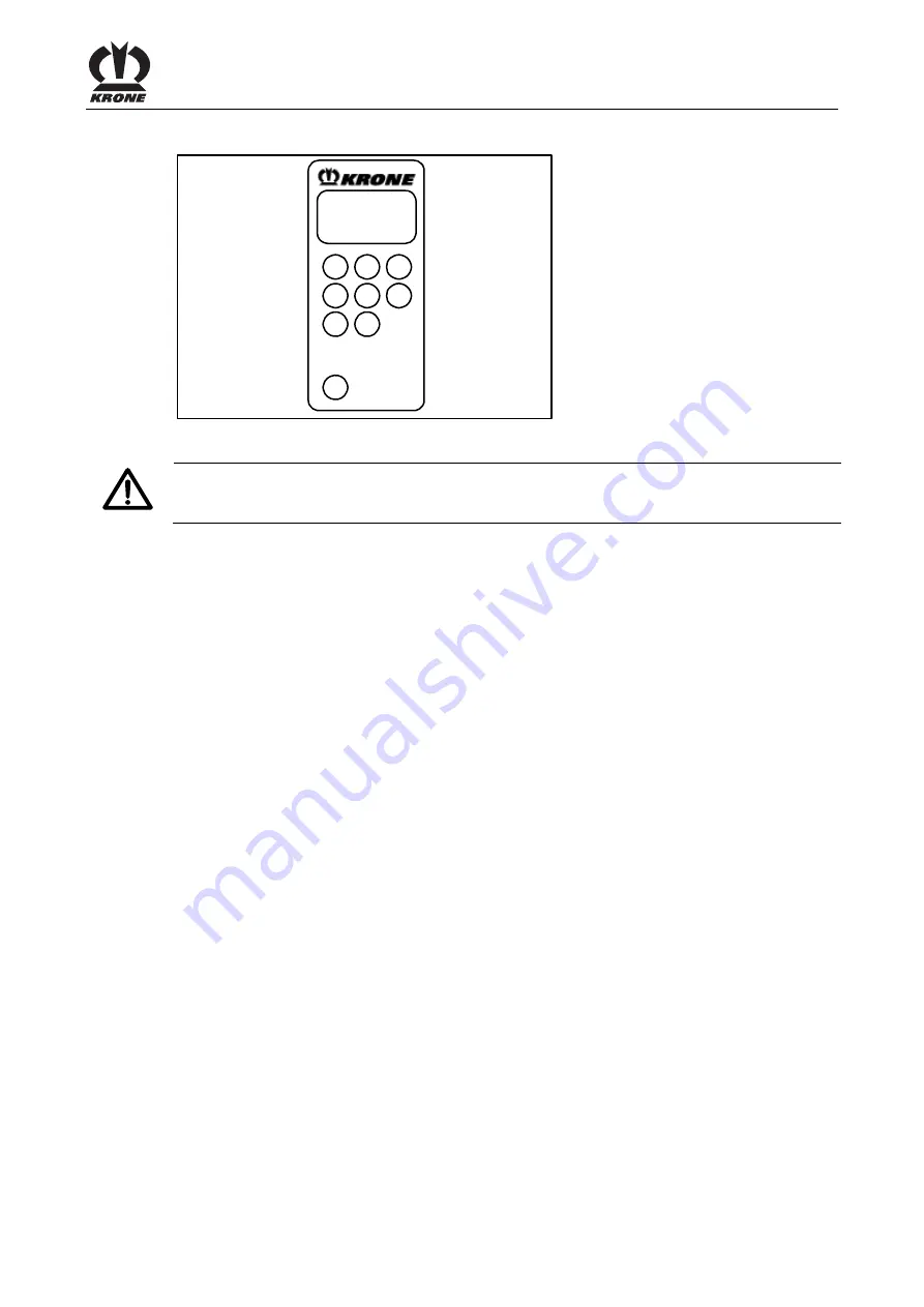 Krone AX 250 D Original Operating Instruction Download Page 289