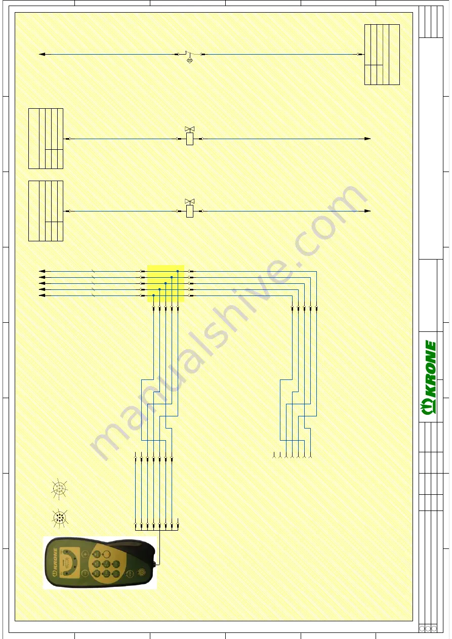 Krone AX 250 D Original Operating Instruction Download Page 384