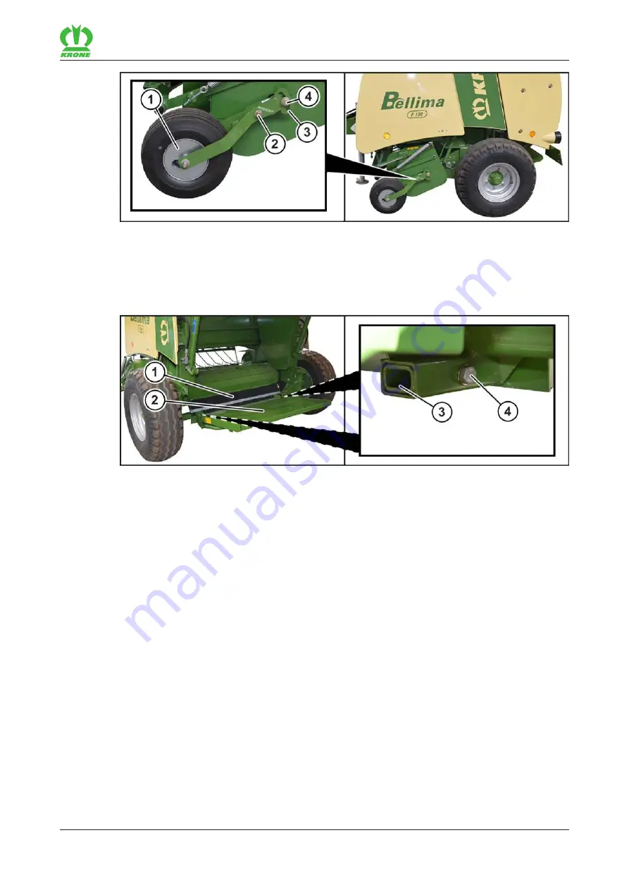 Krone Bellima F 130 Original Operating Instructions Download Page 43