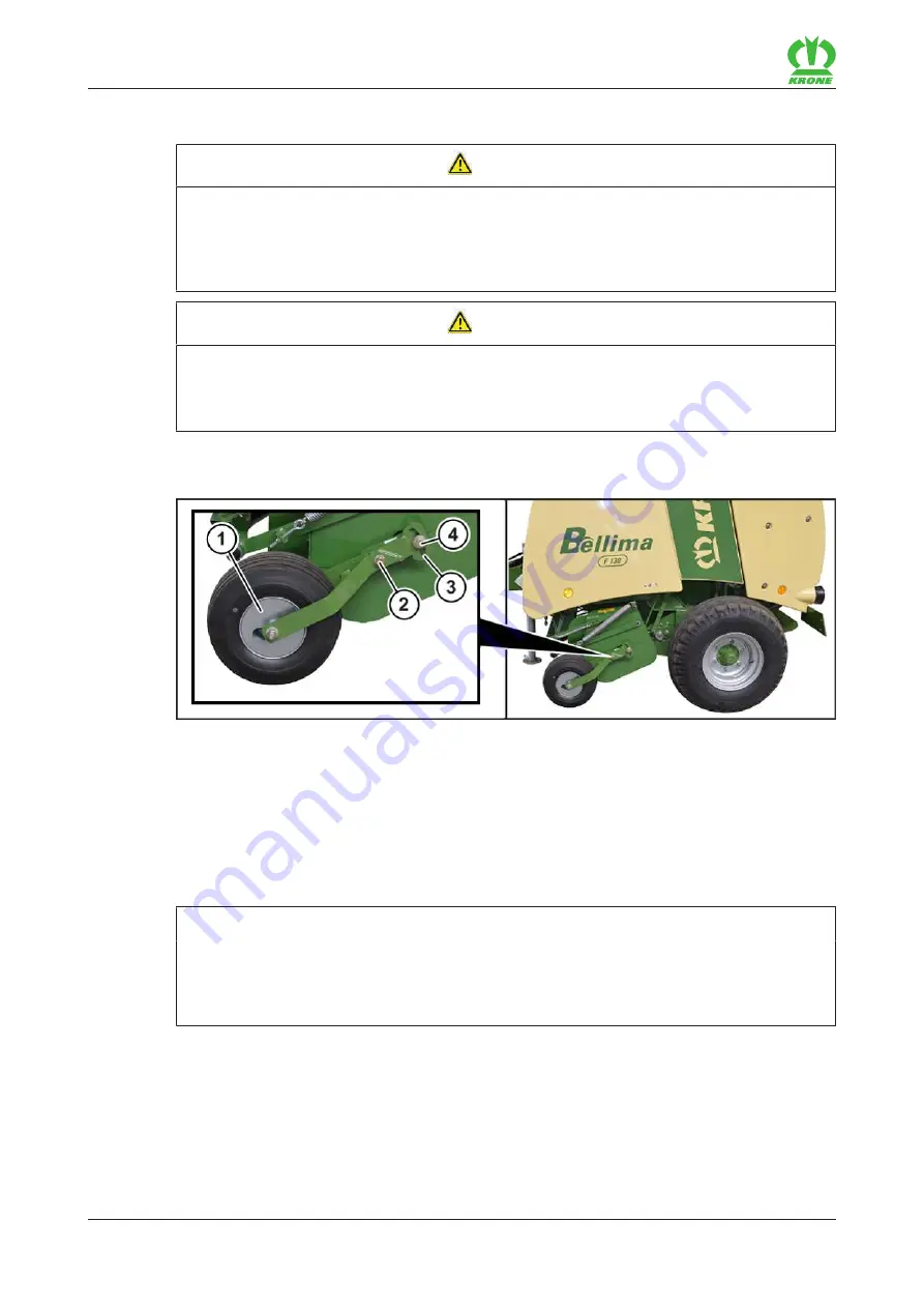 Krone Bellima F 130 Original Operating Instructions Download Page 78