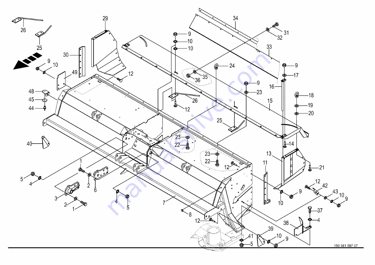 Krone BiG M 420 CRI CAT Spare Parts Download Page 66