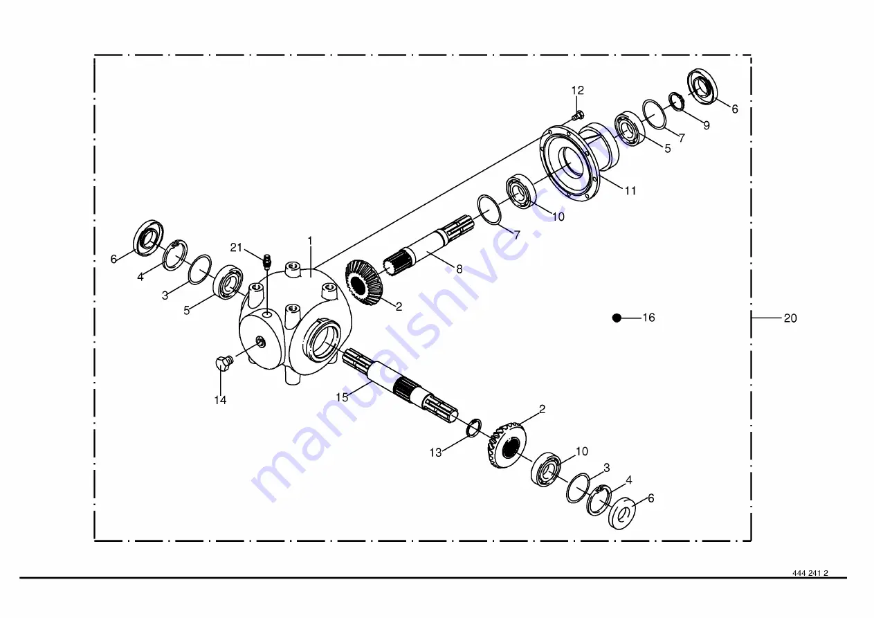 Krone BiG M 420 CRI CAT Spare Parts Download Page 182