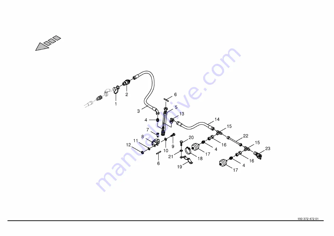 Krone BiG M 420 CRI CAT Spare Parts Download Page 210