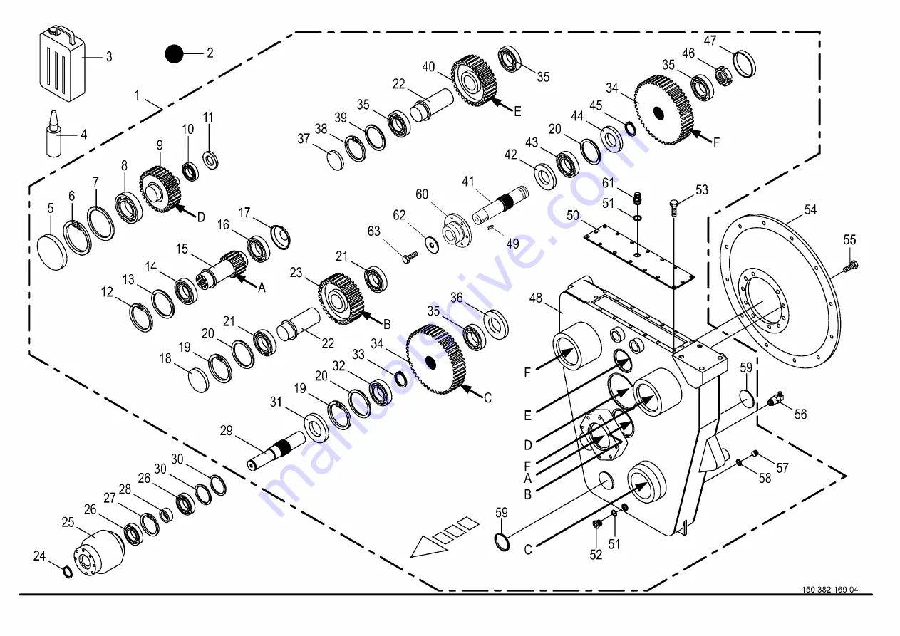 Krone BiG M 420 CRI CAT Spare Parts Download Page 282